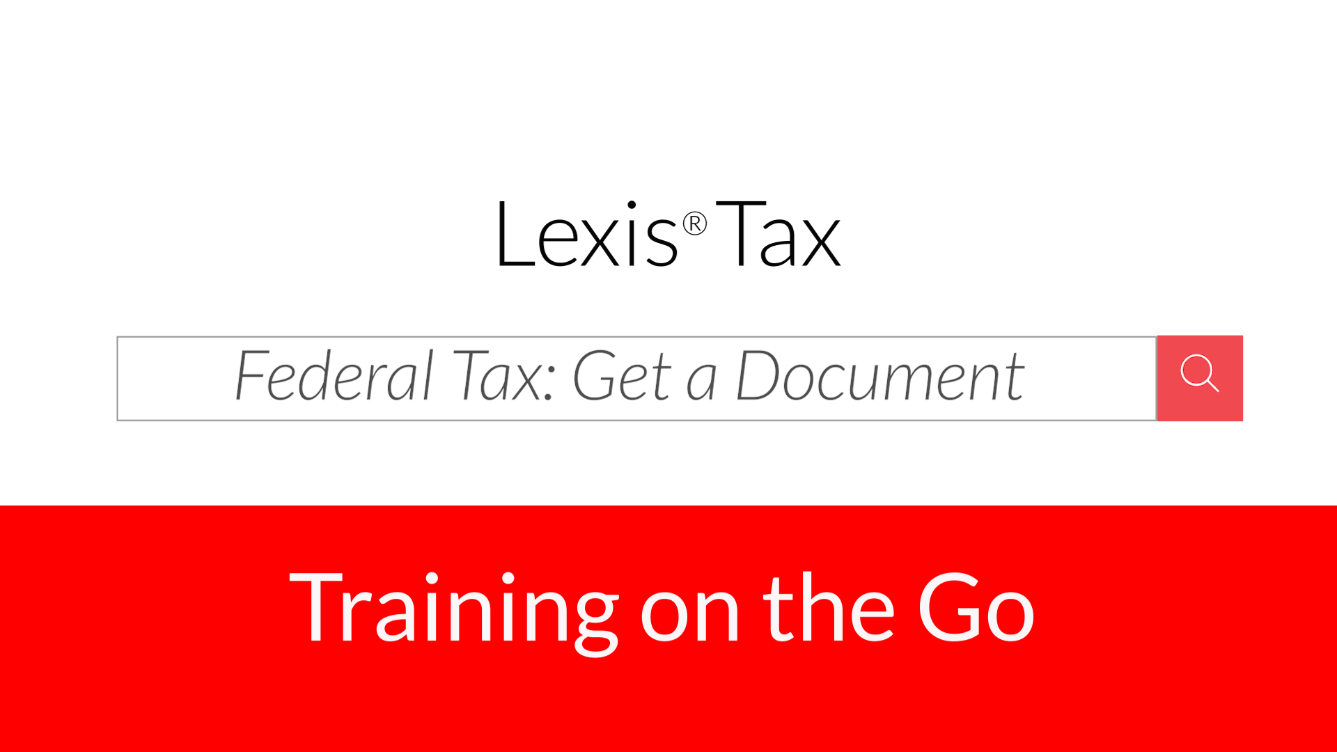 Federal Tax: Get a Document