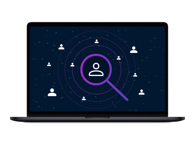 An icon representing comprehensive media monitoring and news analytics