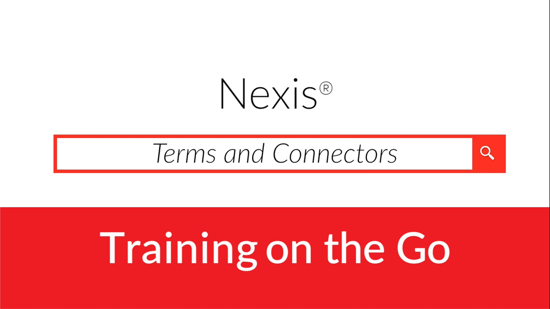 <p>Terms and Connectors</p>